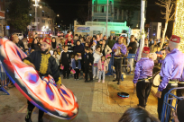 مسيرة احتفالية واضاءة فانوس رمضان وسط مدينة يافا 